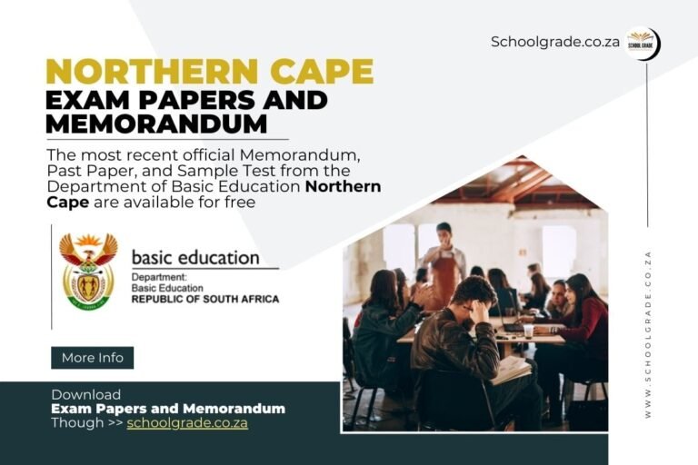Northern Cape Exam Papers and Memorandum PDF Download